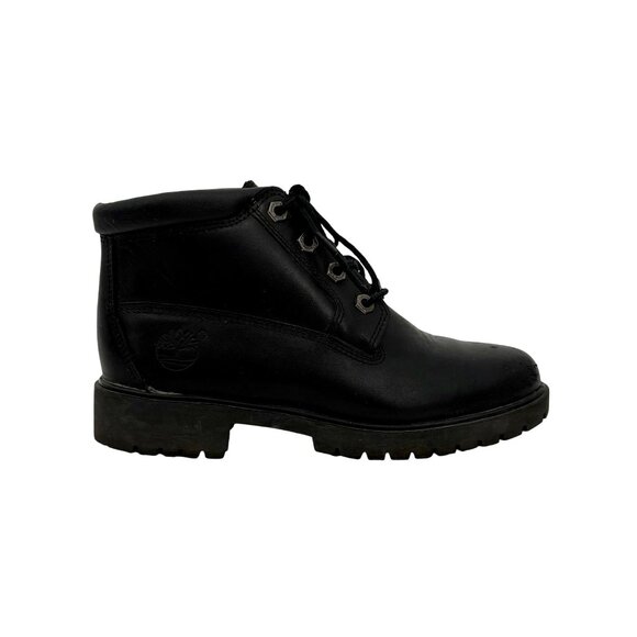 Timberland Nellie Black Leather Chukka Boot • Waterproof Streetwear Urban Grunge - Picture 7 of 16